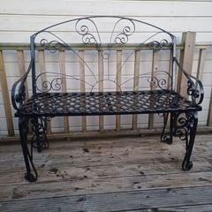 Steel bench
