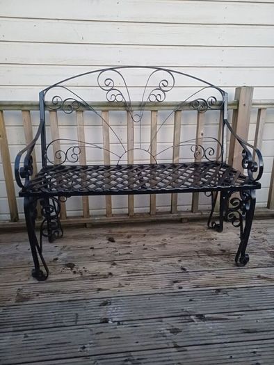 Steel bench