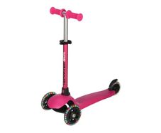 Scooter - iSporter Mini - 3 Wheel Scooter - Pink - RGB Wheels