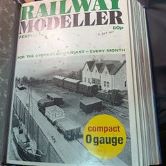 Binded Collection of 80's Model Railway Magazines