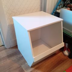 White storage container/box