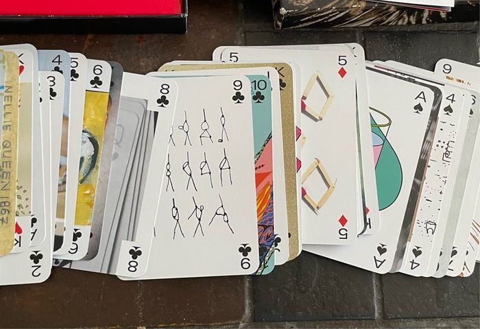 Irish Playing Cards Art Pack) - Signed (Bono, Gavin Friday++) - 2002 Irish Hospice Foundation