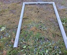 PVC French door frame