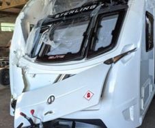 We buy crashed & damaged caravans