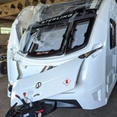 We buy crashed & damaged caravans