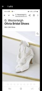 Bridal Shoes-westerleigh Olivia Bridal Shoes Size