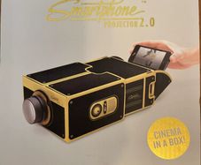 Smartphone Portable Projector 2.0 Mobile Phone Home Theater Cardboard Cinema
