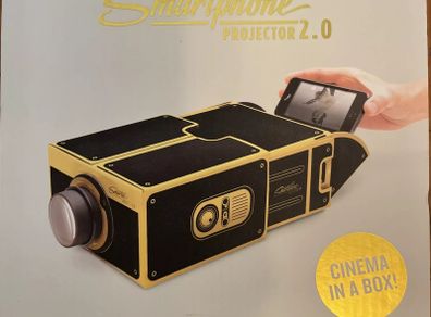 Smartphone Portable Projector 2.0 Mobile Phone Home Theater Cardboard Cinema