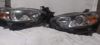 Headlights Mazda 6 2013-2016 Halogen Headlamps Pair Drivers & Passenger Side