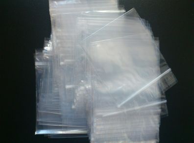 New 100x 125mm x 100mm Grip Seal Ziplock Premium Polythene Clear Bags #232