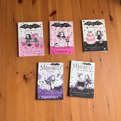 Set of 5 Children's Books (Isadora Moon and Mirabelle) by author Harriet Muncaster