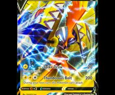 Tapu Koko V 072/202 Double Holo Ultra Rare Pokemon Card Sword and Shield Base Set SWSH