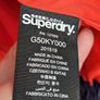 Superdry Women's Navy Padded Hooded Jacket Size L Image 10