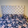 luxury crushed velvet headboard Image 2