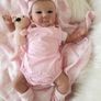Reborns By Laura.  Pink Baby Emily.  Lifelike, Weighted, Heavy Reborn Doll.  Welcome To View Image 5
