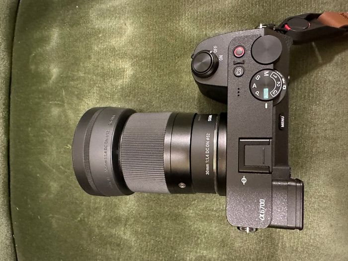 Sony a6700 with a Sigma lens