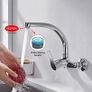 Ibergrif M16357 Wall Mounted Kitchen Tap Single Lever Mixer Tap Image 5