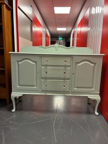solid wooden cabinet