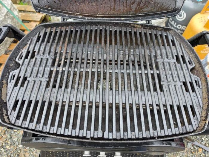 Weber Q2000 Barbecue Cast Iron Cooking Grates.  Cost 750 euros