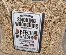Wood Chips For Smoking Meat & Fish - 10 Litres Bag