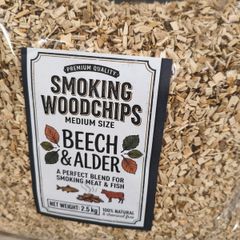 Wood Chips For Smoking Meat & Fish - 10 Litres Bag
