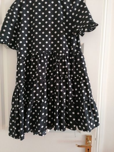 ladies pokodot boohoo dress size 16