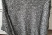 grey batwing top