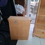 limed oak shelves and wall unit Image 7