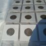 Full Set Of English Three Pence Coins(1937-1967) Image 3