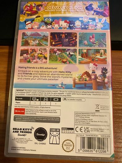 Hello Kitty Island Adventures Deluxe Edition Nintendo Switch