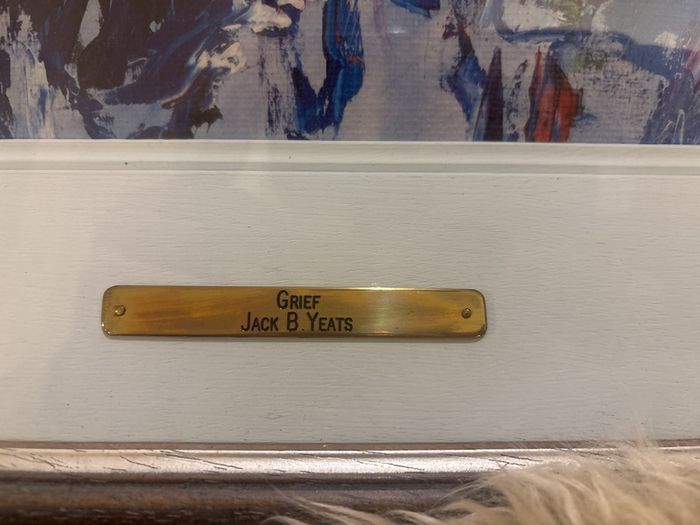 Signed Jack B Yeats Grief