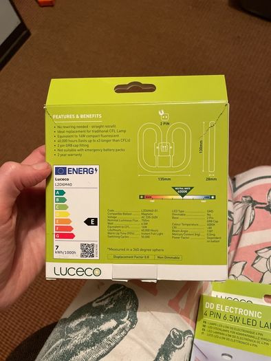 Retrofit LED DD lamp