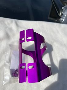 Ringle H2O Bottle Cage Purple Classic Vintage Bike