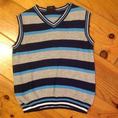 Age 3 NEXT Sleeveless Striped Jumper