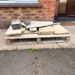 Sandstone patio tiles