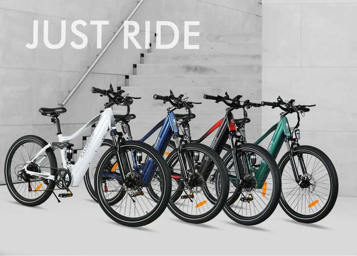 Samebike XD26 Full Suspension Electric Mountain Bike