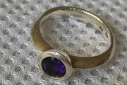Vintage sterling silver ring
