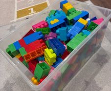 Selection of building blocks free without the boxes