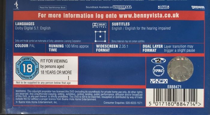 Jay And Silent Bob Strike Back (Kevin Smith Film) [2001] Kevin Smith, Jason Mewes, Shannon Elizabeth, Ben Affleck, Matt Damon [Movie 2xDVD]