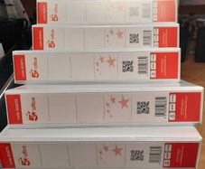 White Display Lever Arch Files x 5 - Five Star