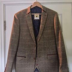Marc Darcy Tweed Blazer & Waistcoat