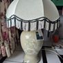 New old Stock Denby Stoneware 1980s certified Table lamp by Denby handthrown by David Williams Midcentury new used Image 2