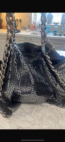 Stella McCartney studded silver Fallabella handbag