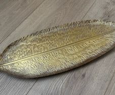 Gold Leaf Decorative Tray 50cm