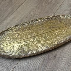 Gold Leaf Decorative Tray 50cm
