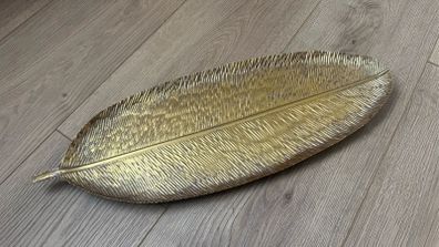 Gold Leaf Decorative Tray 50cm