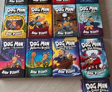 13 hardback Dog Man books