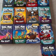 13 hardback Dog Man books