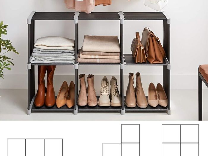 DIY Cube Storage Rack