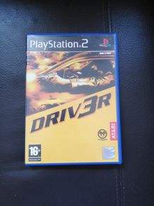 PlayStation2 Driver 3 replacement box and manual